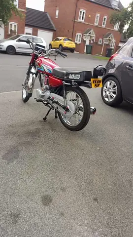 thnx For youR love guys#Honda #birminghamuk🇬🇧 #my125😘 #125cc #pothwari #pakistan 