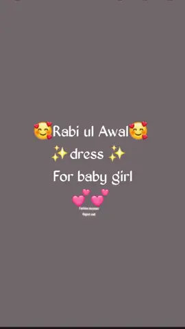 Rabi ul awal dress design for baby girl 😍😘😘  #viral #unfrezzmyaccount #viralaccount #accountantsoftiktok #unfreezemyacount 