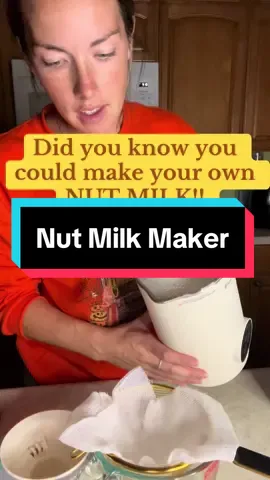This is SOOOO COOL!! So easy to use, time and cost effective and would make a great Christmas gift for your non dairy drinkers!! #milkmaker #nutmilkmaker #oatmilk #almondmilk #nondairymilk #nondairycreamer #nondairy #christmaspresents #christmaspresentideas 