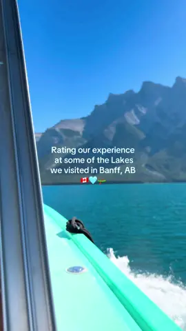Nonetheless, 10/10 recommend visiting Banff National Park!! 🇨🇦🤩 have you been? 🩵🛶 #Banff #lakelouise #morainelake #peytolake #canadianrockies #hiddengem #travel #fyp #thisisyoursign #ratethings #review  
