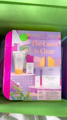 #giftedproduct Thank you so much @Drunk Elephant for sending me The Coast Is Clear night kit, part of the #drunkholiday line-up this year 🎄😍 This kit contains a complete night routine, with a full-sized Lala Retro Whipped Cream, to make skin smoother, softer, and more nourished while asleep 🩷💜🌙😍 It includes: • Lala Retro™ Whipped Cream – 50 ml (full size) • T.L.C. Framboos™ Glycolic Night Serum – 15 ml • Ceramighty™ AF Eye Balm – 5 ml • Beste™ No. 9 Jelly Cleanser – 60 ml I love the beautiful theme of the holiday kits this year - how glowing your skin is when you are on an escape to the tropics, with palm trees, beaches and steel drums 😍🌴 I have so many memories of being on vacation in the Caribbean and Hawaii where you look and feel your best 🌺🫶 And when the Suspicious 6 is left out of your skincare, your skin can be at its healthiest best 🌴🌺🫶🙌 Thank you so much again DE!! I’m so grateful and can’t wait to start using this dreamy night routine, dream of somewhere faraway, and to play around with this kit and film some more reels and photos this week 💜🩷🫶🌙 *Very kindly #gifted  #drunkelephant #drunkelephantskincare #holidaykit #holidaykits #holidayseason #christmas #skincarekit #skincareset #unboxing #unboxwithme 