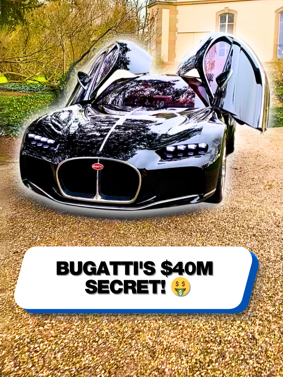 Listen to the noise it makes! 😍 #bugatti #atlantic #bugattiatlantic #rarecars #concept #conceptcar #luxury #luxurylife #luxurycars #cartok #expensivecars #luxurytiktok #supercars #supercarblondie