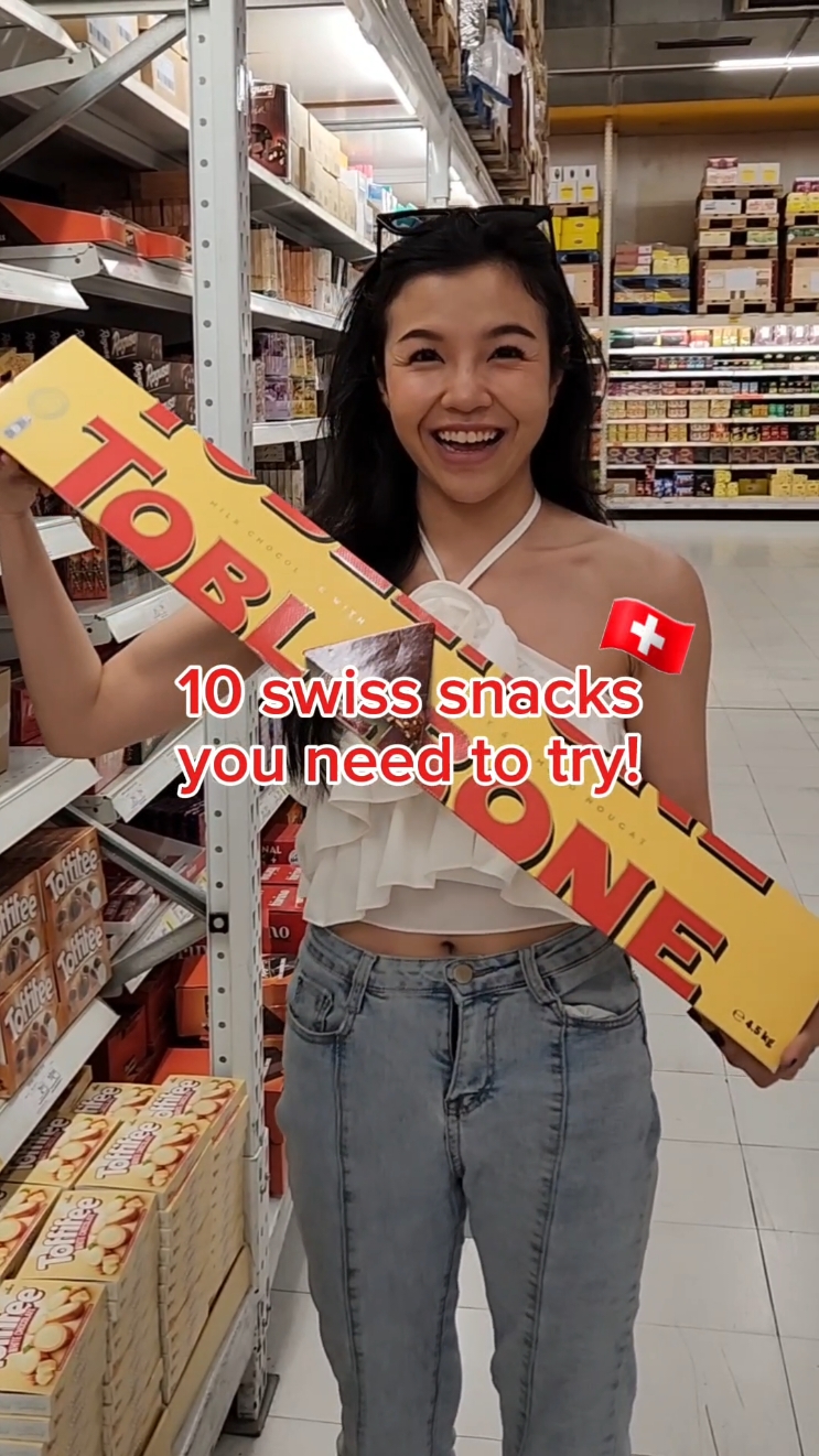 can't say you've been to Switzerland if you didn't try these iconic snacks!! 🇨🇭