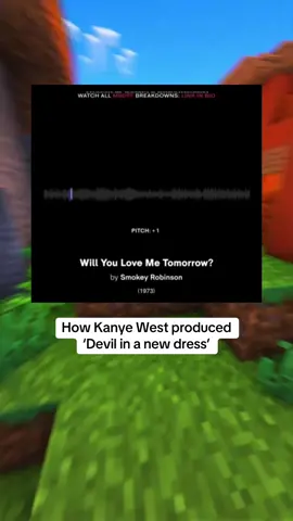 Devil in a new dress - Kanye West #fyp #foryou #music #viral #musicbreakdown #kanyewest #ye c: @Tracklib 