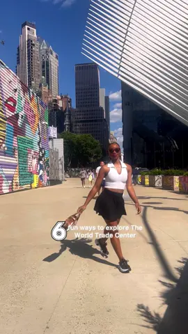 With so much to do at The World Trade Center, @CharlieCooperTV shares her ranking of the best things to do on campus: 🎥 Movies on the Oculus Plaza @wtcofficial_ 🌳 People watching from Liberty Park 🛥️ Bask at the Waterfront at Brookfield Place (@Brookfield Place) 🥂 Food & Drinks at Metropolis by @Marcus Samuelsson  🎶 Free Lobby Stage Performances at The Perelman Performing Arts Center (@PAC NYC) 🍨 Grabbing a scoop at L’Arte del Gelato in the Oculus #MyWTC #WTC #LowerManhattan #NYC