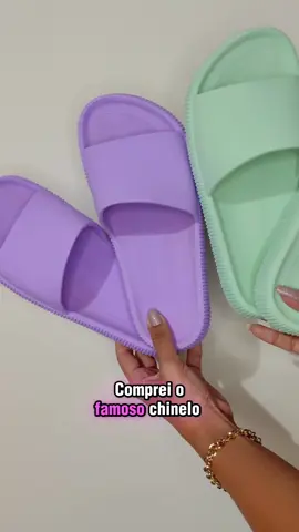 🩴🛍️ Comprei o famoso chinelo nuvem da 