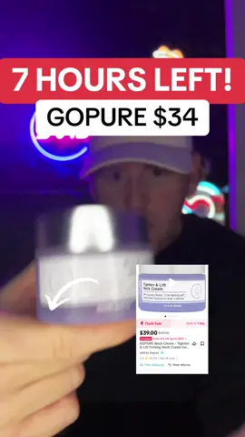 Hurry ladies grab your GoPure tighten & lift neck cream on a discount plus fast and free shipping. Its on the tiktok shop! 35+ Females