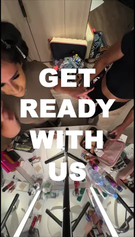 get ready with me and my bestie! 🫶🏽🪩🫂💕 @Chichi  #getreadywithus #grwm #makeup #gettingready #getreadywithme #rema #azaman