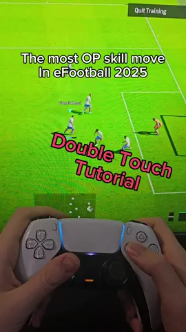 Jak zrobić double touch w eFootball? Mały tip ode mnie 👉 #eFootball #efootball2025 #tutorial #doubletouch #skill #skillmove #pro #eafc #tricks #foryou 