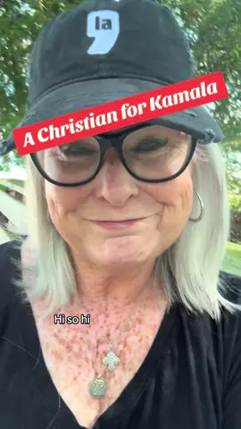 Why is a white evangelical Christian creating Kamala Harris gear? The answer is pretty simple. Her opponent asks nothing like Jesus. #kamala #kamalahq #kamalaharris2024🇺🇸💙 #harriswalz 