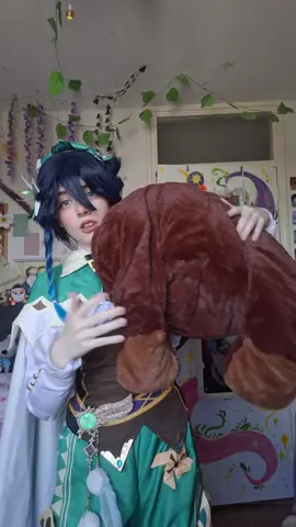 feat #jungleskog   #venti #genshin #GenshinImpact #cosplay #venticosplay #fyp #barbatos #barbatosgenshin #singing 