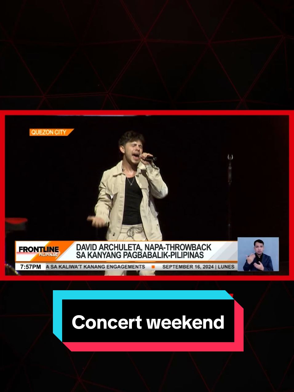 Buhay na buhay ang concert scene nitong weekend! Nakisaya ang Pinoy ReVeluvs sa fancon ng K-pop group #RedVelvet, habang muli namang hinarana ni American Idol alum #DavidArchuleta ang kaniyang fans. #News5 #FrontlinePilipinas #NewsPH #EntertainmentNewsPH 