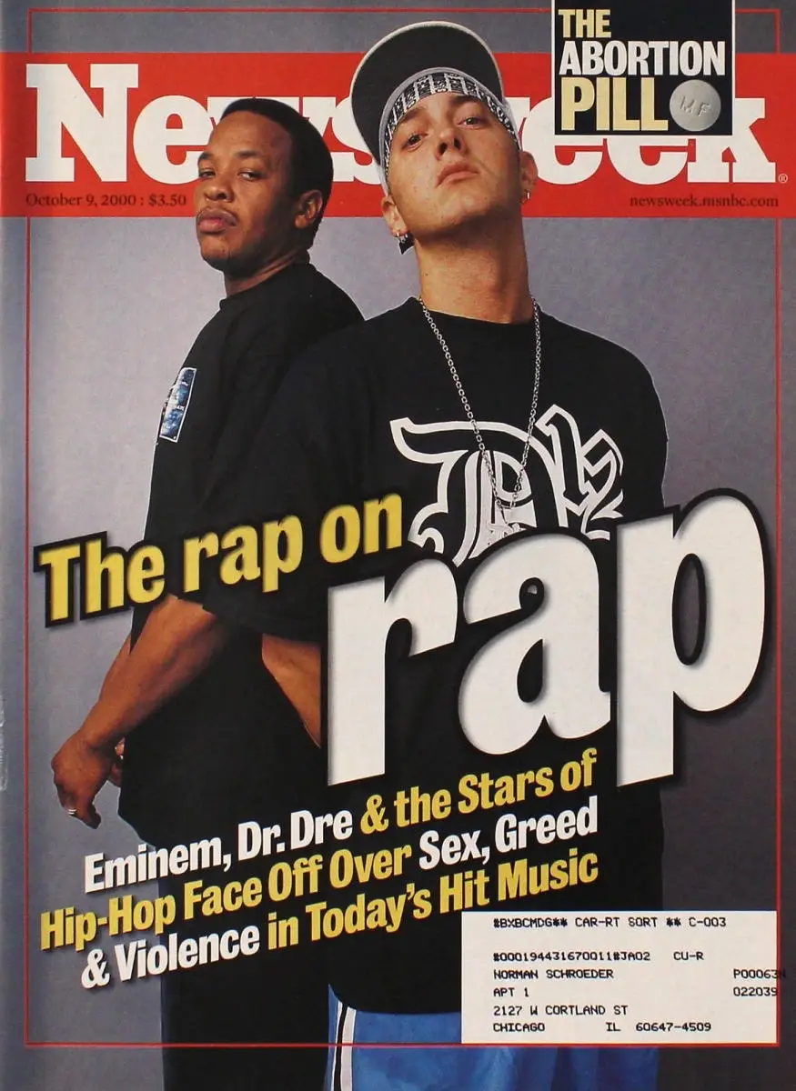 October 9, 2000, #Eminem & #drdre 