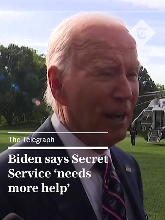 🇺🇸 Joe Biden has said the US Secret Service “needs more help” in the wake of a second assassination attempt on Donald Trump. The US president called on Congress, which is responsible for approving funds for the agency to provide protection for current and former presidents, to “respond to their need”. To read more from The Telegraph, click the link in our bio. 🔗 #joebiden #uselection #shooting