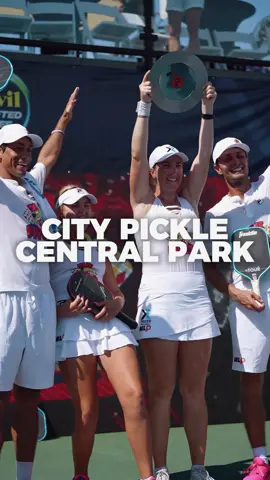 Major League Pickleball is taking over Central Park. And the clowns will be sure to leave our mark 😤🗽🫶