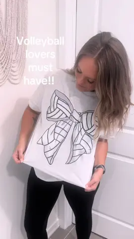 Ok stop!! Volleyball moms, players, fans, EVERYONE… run and snag this cutesy volleyball shirt!!!! #tiktokshop #volleyball #volleyballplayer #volleyballgirls #shopsmall 