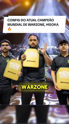 CONFIG DO ATUAL CAMPEÃO MUNDIAL DE WARZONE, HISOKA 🔥 #callofduty #warzone #wsow #hisoka #aimassist 