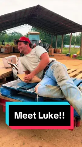 Meet Luke!! If y’all can’t tell he laughs at all his jokes!!🤣 #fyp #foryou #foryoupage #blowthisup #viral #garnerboys #Lifestyle #agriculture #watermelons #agriculture 