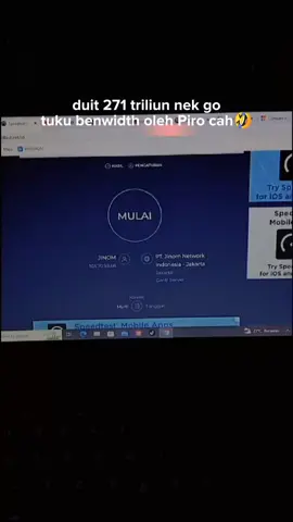 kiro² oleh benwidth piro cah🤣🤣 . support ⤵️ @gus budi  . @PEMALANG LORO ATI  . . #kulikabeloptic #teknisiwifi  #fiberoptics #serverwifi  #jinom #internetdaritetangga  #internetstabil #rtrwnet  #rtrwnetindonesia #kuliwifi  #network 