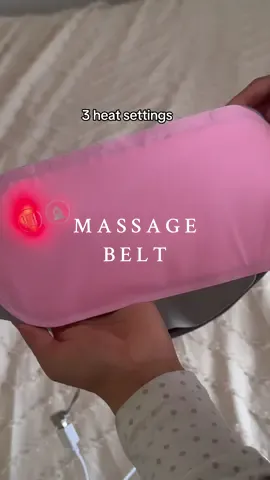 This is so soothing!🙌🏻 The combination of the massage and hot compress helps warm the abdomen and also relieve fatigue and pain! It’s great if you suffer from cramps or abdominal pain  #massagebelt #womenwellbeing #wellnesstips #tiktokmademebuyit #spotlight #spotlightfinds #homefinds 