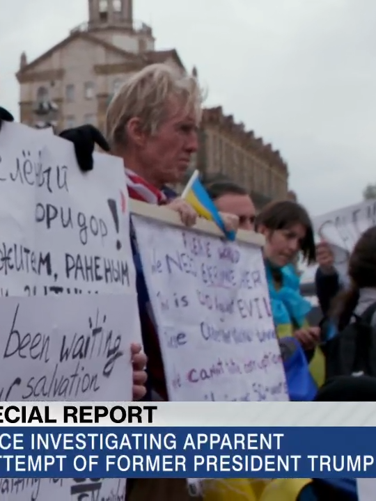 ABC News video from 2022 shows Ryan Wesley Routh, the suspect in Sunday's apparent assassination attempt on Donald Trump, attending a protest in Kyiv. Aaron Katersky reports investigators are looking into whether Routh was 