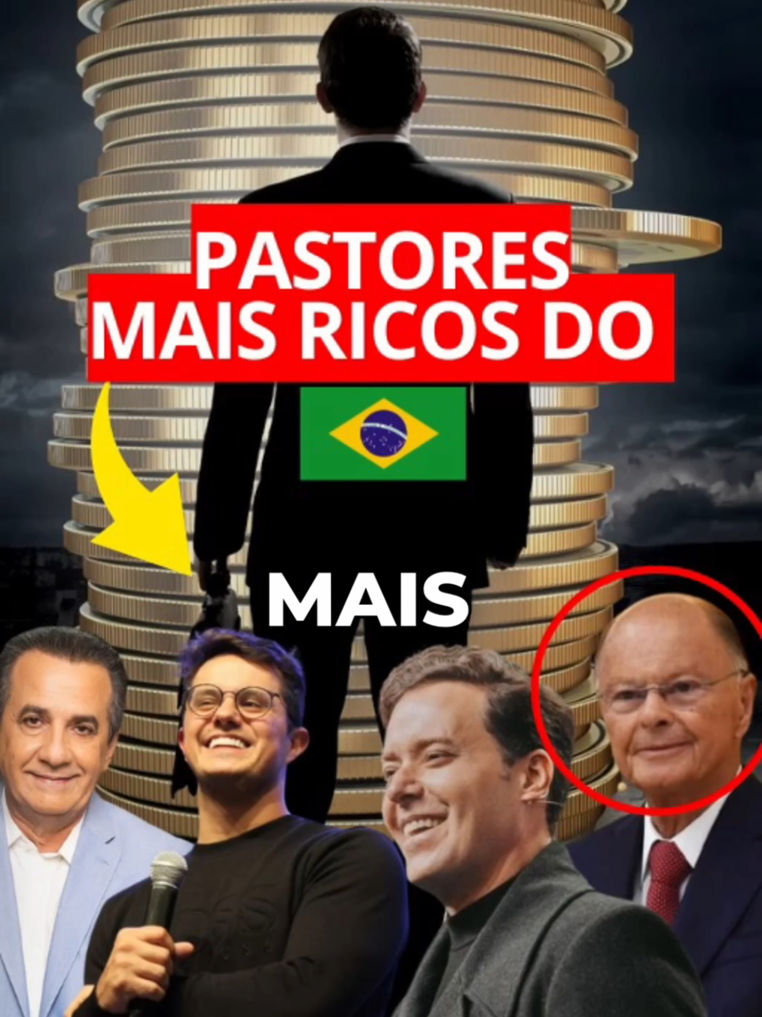 OS PASTORES MAIS RICOS DO BRASIL . . . . . . . #fyp #edirmacedo #valdomirosantiago #silasmalafaia #estevamhernandes #rrsoares #jesus