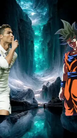 CRISTIANO RONALDO VS GOKU #cristianoronaldo #goku #viral #viralvideo #fy 