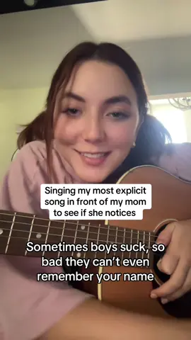 She’s just so sweet😭😭 #MomsofTikTok #singing #originalsong #songwriter #momanddaughter #songwritersoftiktok #reaction 