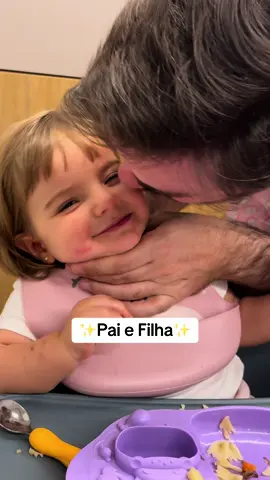 Meu ❤️ se transbordou com tanto amor!#bebe #babylove #maedemenina #paternidade 