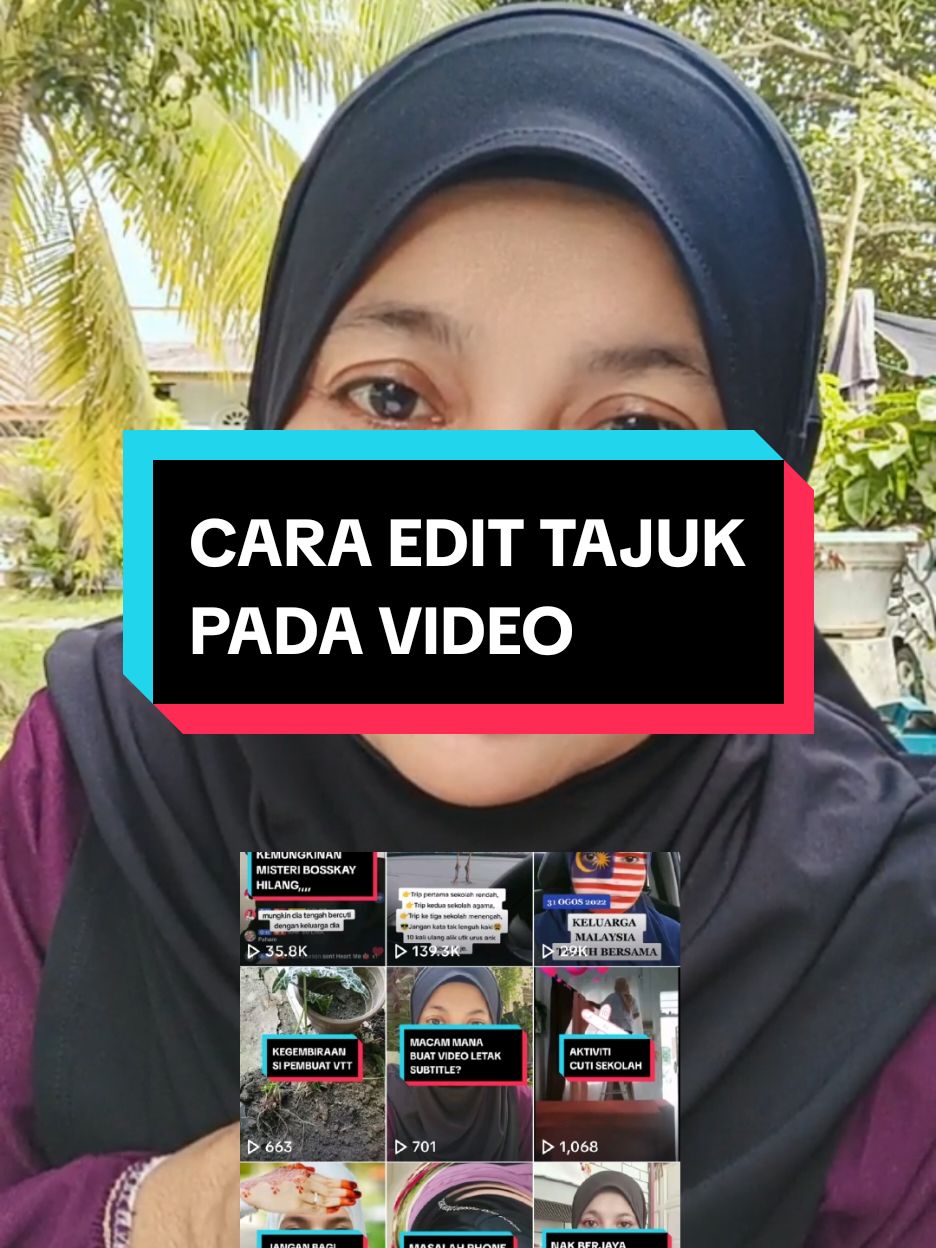 KEPADA NEWBIE YANG NAK BELAJAR LETAK TAJUK DI VIDEO #edit #editcover #konsisten #growtiktok #kamisempoi #sahabatsifuyusuf #SAHABATBOSSKAY #sahabataima #AA #tiktoklover #tiktoklovers #support_me #sahabat #tiktokviral #tiktoknews #aurasifu 