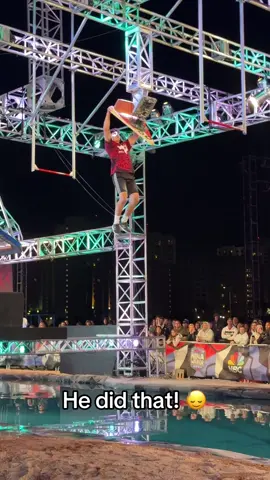 Sometimes I feel like our ninjas are superhuman! 🦸🏻‍♂️🤯 #ANW #ninjawarrior #AmericanNinjaWarrior 