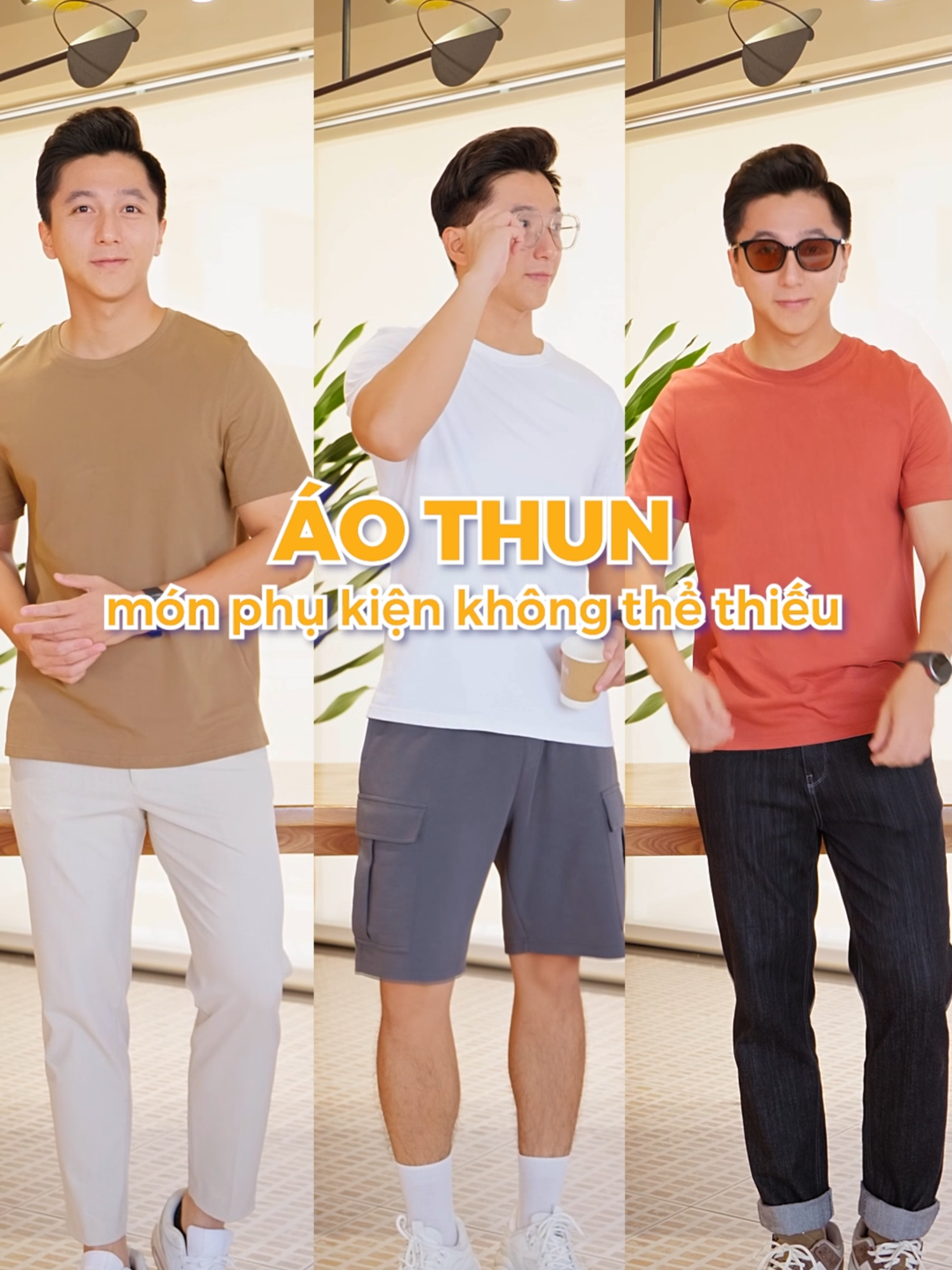 Áo thun - món phụ kiện không thể thiếu của anh em #YODY #10namcamon #lookgood #feelgood #tutin #thoaimai #tutin #thoaimai