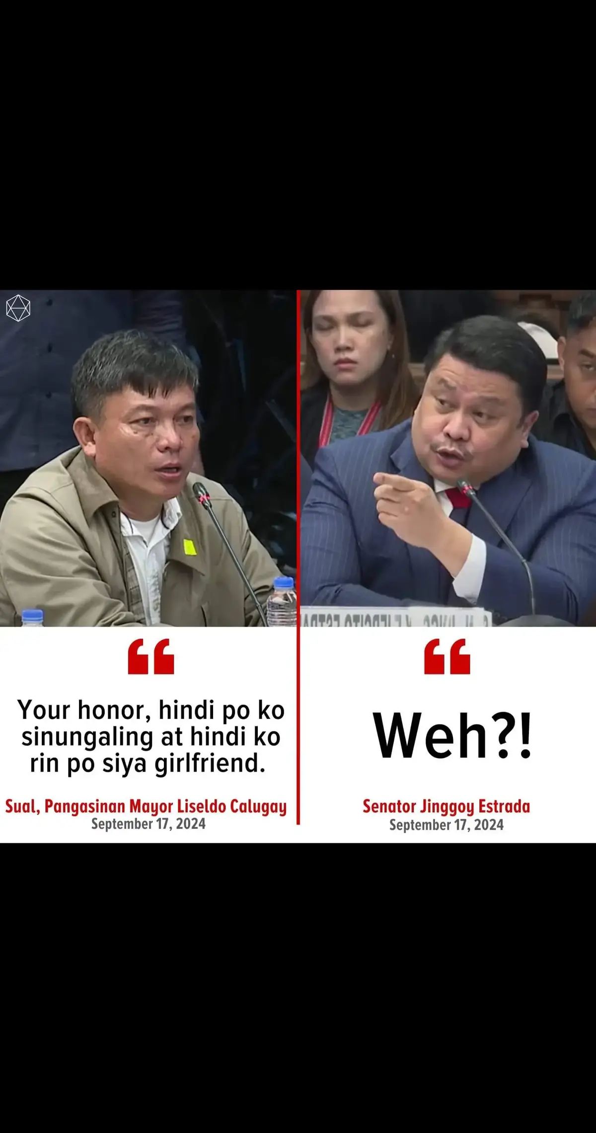 MAYOR CALUGAY HINDI DAW GIRLFRIEND SI GUO HUA PING aka ALICE GUO #aliceguosenatehearing #bagongpinastv #fypviralシ #foryoupagereels #reelsfypシ #pogo #Senatecommittee #reelschallenge 