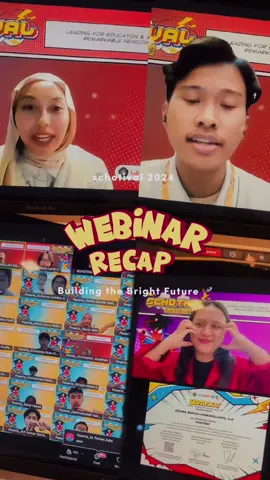 [WEBINAR SERIES : Scholarship Festival 2024 Recap] Hi Scholar-Folks! So, here's the recap of webinar series of Scholarship Festival 2024📸 🤩 #INFOBEASISWA #scholarship #SCHOTIVAL2024 #webinar #AdvokesmaBEMFILKOM2024 #fyp #xyzabc