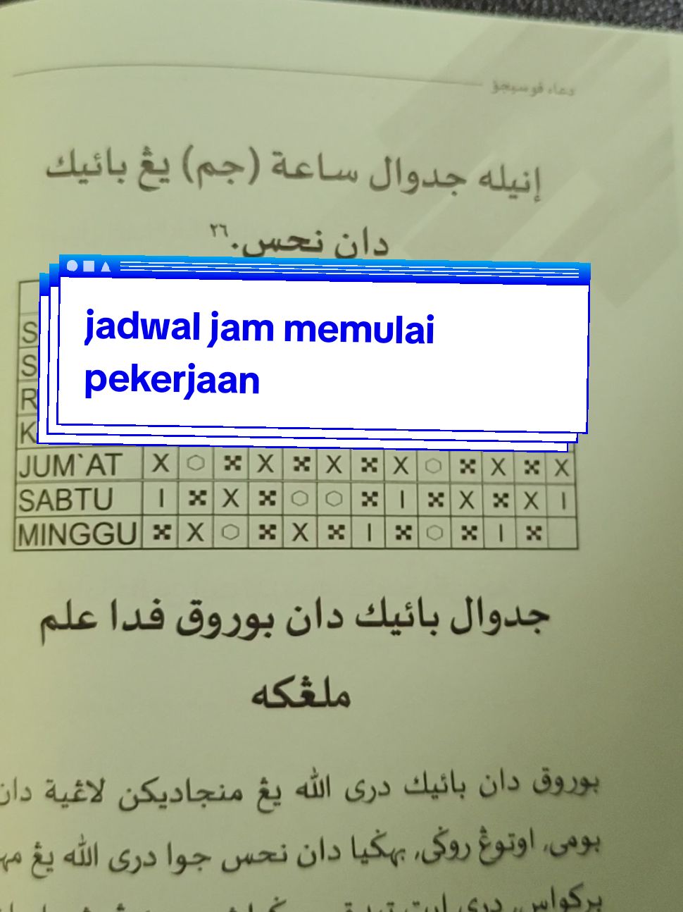 inilah jadwal jam memulai pekerjaan,merantau,menuntut,#jadwal #jam #baik #memulai #kerja 