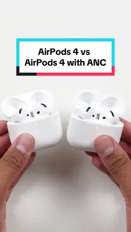 AirPods 4 vs AirPods 4 with ANC Unboxing 😎 #asmr #asmrvideo #asmrtiktoks #airpods #airpods4 #iphone16 #apple #unboxing #iphone #fyp #supersaf 