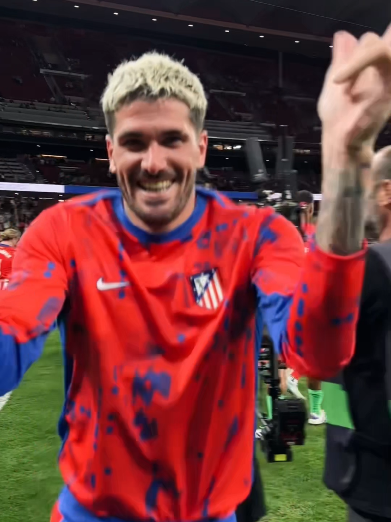 Atleti: Into the Spider-Verse 😍 #Spider #Celebration #Atleti #atleticodemadrid #footballtiktok #LaLiga