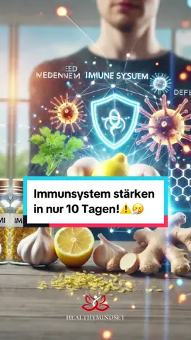 Immunsystem stärken in kur 10 Tagen!🤧 4 Lebensmittel die dir auf der Reise zu einem perfekten Immunsystem helfen⚠️. #immunsystem #immunsystemstärken #immuneboost #ernährungstipps #gesundheitstipps 