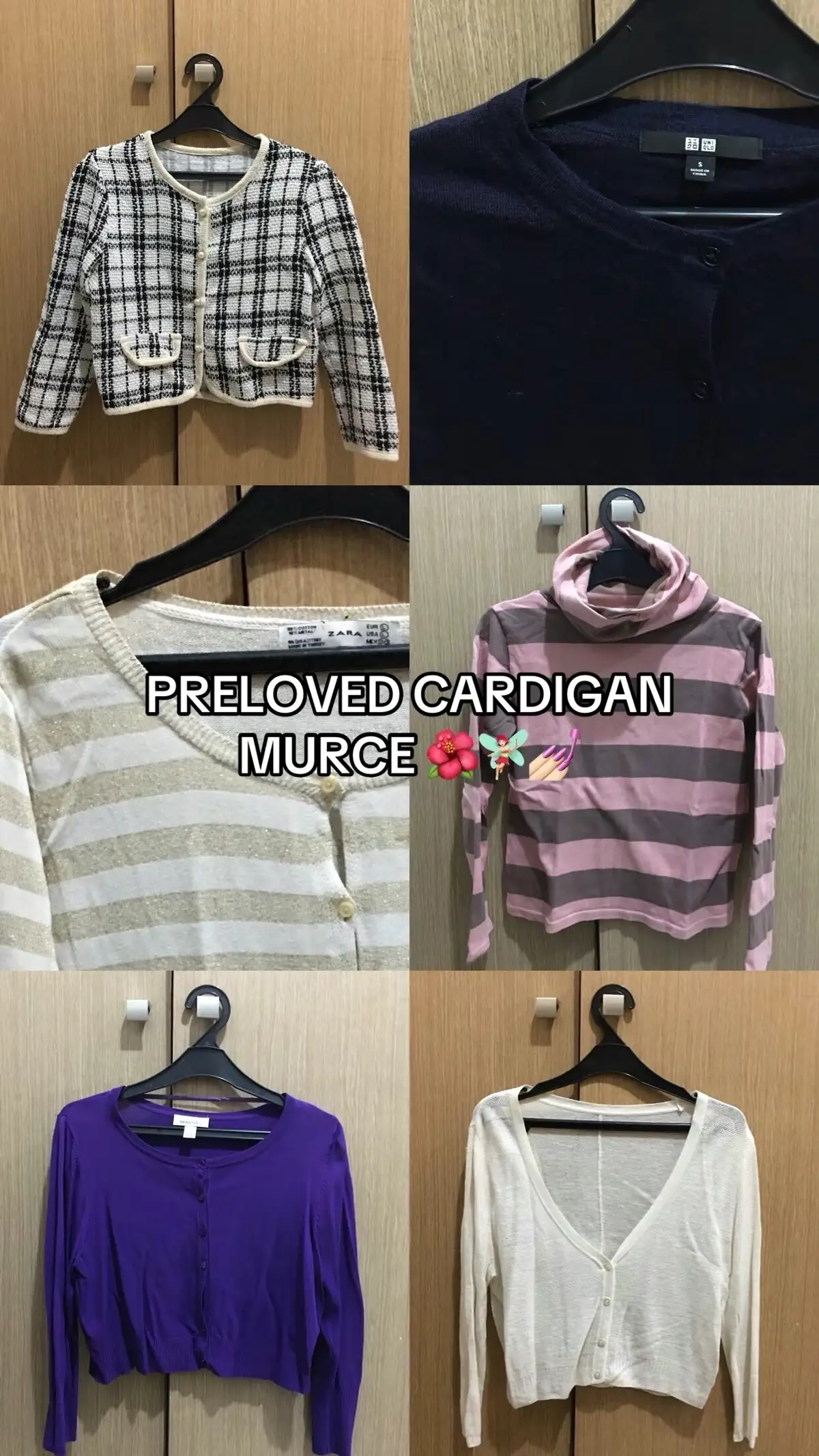 biar lemari gw bisa napas dikit, dm aja ya guyss yg mau utk detailnya jg bisa ditanyain kok/mau nego jgg bisa 🥰 #prelovedbaju #preloved #cardigan #prelovedbajumurah #zara #uniqlo #prelovedzara #preloveduniqlo 