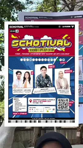 We are so back Scholar-Folks!!!  Cant wait to see you guys at Talkshow & Expo SCHOTIVAL 2024😆 We miss yall already!!!☹️  Nanti kita bakal sharing dengan pemateri kita Enrique Owen dan kalian juga bisa keliling ke 14 booth beasiswa loh!!! What a fun day right🤩‼️  So tunggu apalagi?? Buruan daftarin diri kalian melalui link yang ada di bio Scholar-Folks❕⭐️ Jangan lupa untuk terus pantengin linimasa kami di @schotival.ub biar ga ketinggalan informasi lainnya‼️👀 #INFOBEASISWA #beasiswa #scholarship #SCHOTIVAL2024 #AdvokesmaBEMFILKOM2024 #fyp #xyzbca #fypシ #foryou #foryoupage #xyzabc #foryourpage 
