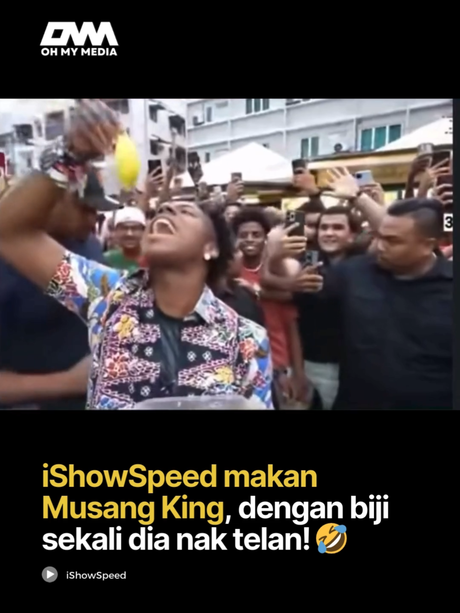 Weyyy! Korang jangan ajar dia bukan2 ye, siap Bismillah lagi!  #ohmymediacc #ispeedshow #Malaysia