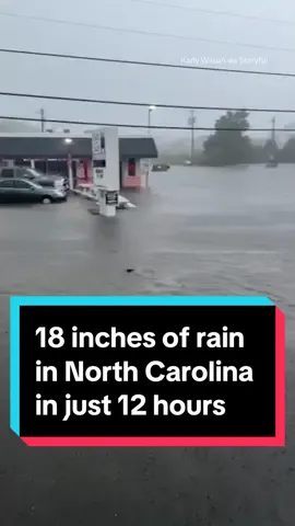 More than 18 inches of rain fell in the span of just 12 hours at Carolina Beach, North Carolina, on September 16, an event that the National Weather Service says happens on average just once every 1,000 years. Several other areas in the state saw more than 12 inches of rain in the same time span. “I don’t think it’s been this bad in decades,” the homeowner in this video told Storyful. #weather #flooding #storm #rain #carolinabeach #northcarolina 