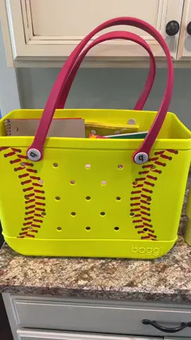 Softball is our life right now! We love it! 🥎❤️ #softball #ballpark #boggbag #fyp 