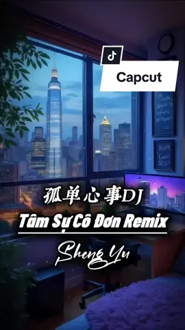 孤单心事DJ - Tâm Sự Cô Đơn Remix #nhachaymoingay #盛宇shengyu #CapCut #capcutmaster #xuhuong 