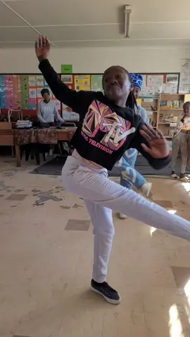 St. Mary's Primary School learners are showcasing their dance moves💃💃 along with their facilitator Sive.🔥🔥#AmyFoundation #ChangingLives #ASP