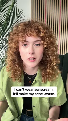 The go-to things to look out for when selecting your acne friendly SPF's ☀️🧴 #acneproneskin #spf #skincaretips #health