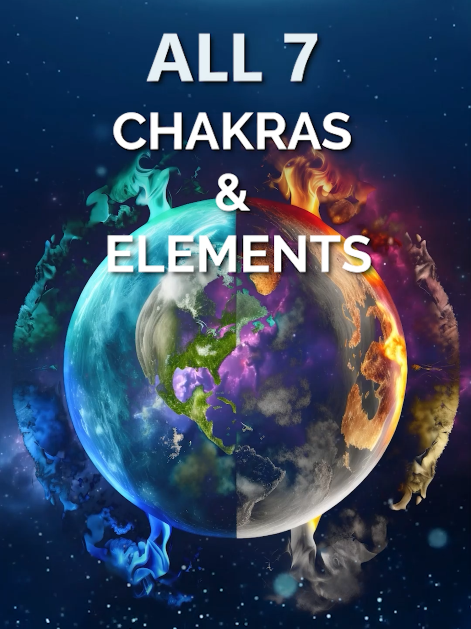 ALL 7 CHAKRAS & ELEMENTS - Full Body Energy Cleanse, Aura Cleanse, Chakra Balancing, Chakra Healing #7chakras #chakrahealing #meditationmusic