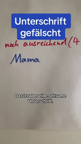 Lehrer merken das in 6/10 Fällen 🤓👍 #fürdich#unterschrift#lehrer#klassenarbeit#klausur