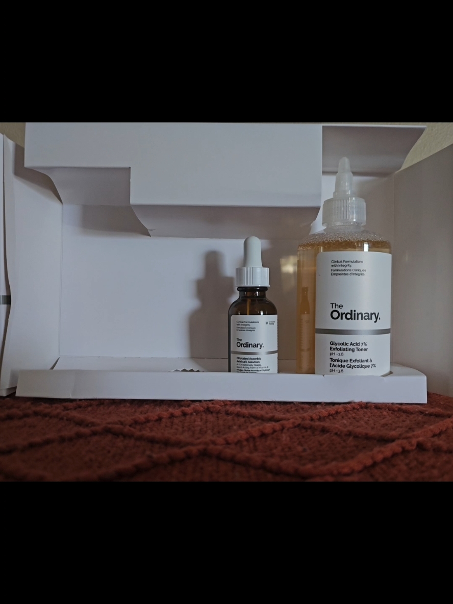 Get clear skin with The Ordinary✨️  #giftfromtiktokshop #giftfromtiktok #theordinary #theordinaryskincare #theordinaryglycolicacid #brightskin #clearskin #thebrightset 