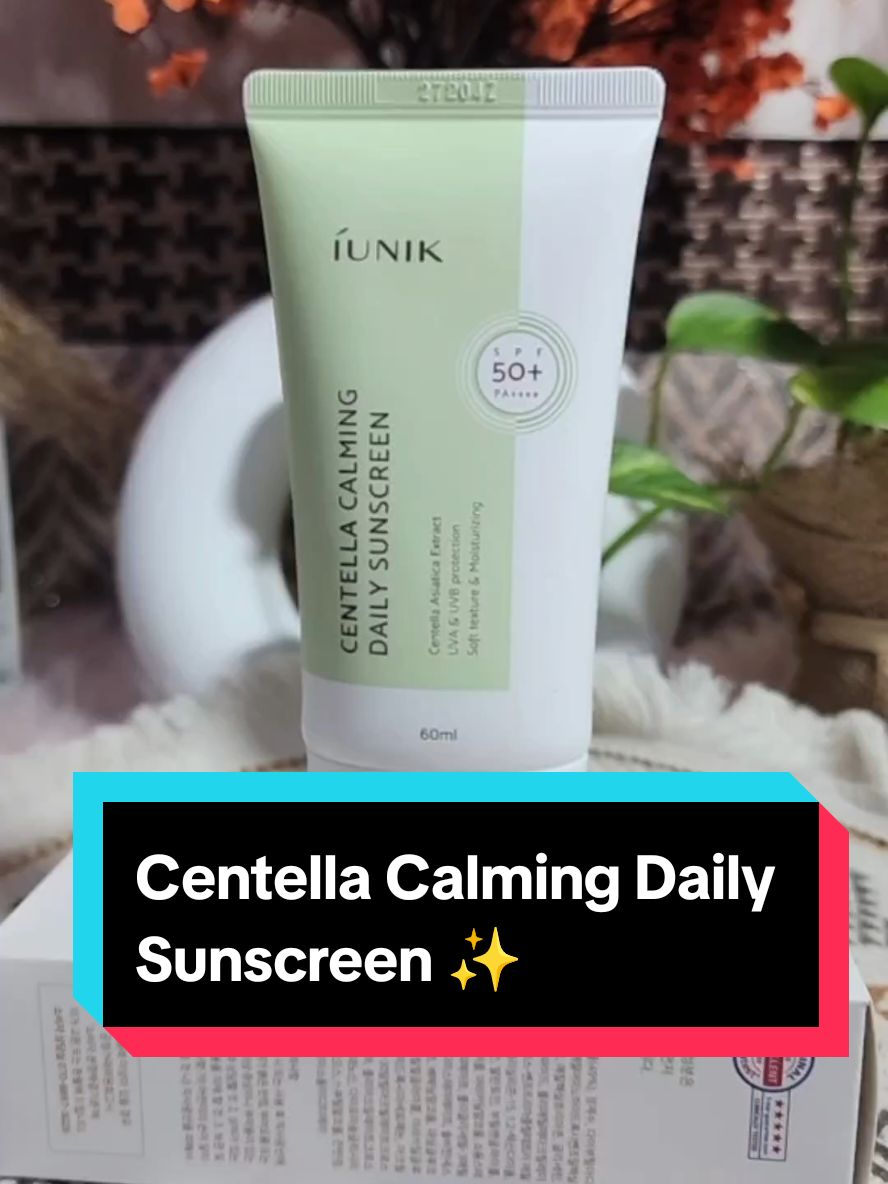 Centella Calming Daily Sunscreen by @iUNIK , protects your kin from UV rays !. Formulated with a UV protecting power of SPF50 PA++++ 🌼🌼🌼🌼🌼🌼🌼🌼 @YesStyle Code- KHUS1234 to get Amazing Discount on YesStyle App. or Website. @yesstyleinfluencers  🌼🌼🌼🌼🌼🌼🌼🌼 #yesstyle #yesstyleinfluencers #yesstylereview #iUNIK #sunscreen #centellasunscreen #ugccreator #ugccreatoruae #uaeugccreators #contentcreator #foryoupage #foryou #123khushboomishra 